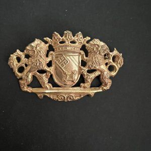 Miriam Haskell Crest Pin